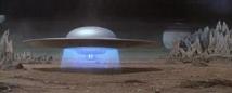 Forbidden Planet flying saucer