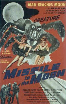 Missile to the Moon movie poster